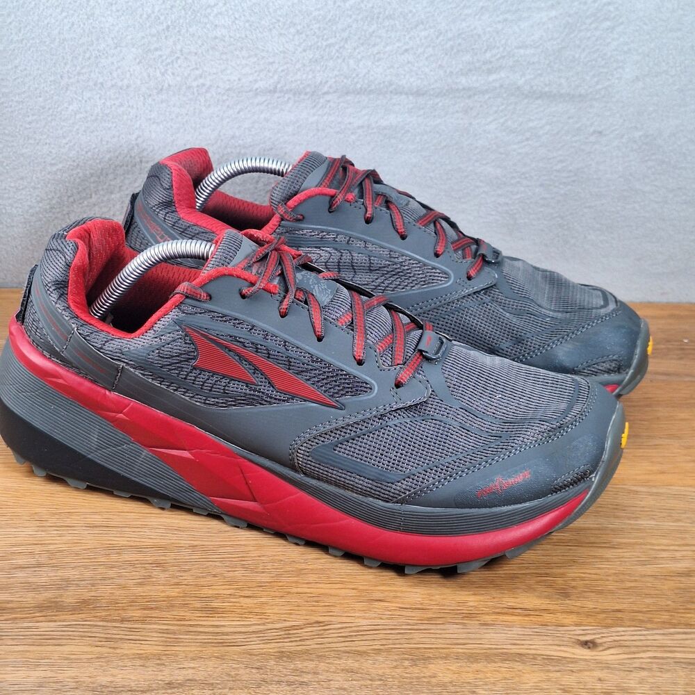 Altra Olympus 3 Men's 11 EU 45 Trail Running Shoes Black Yellow Vibram Outsole